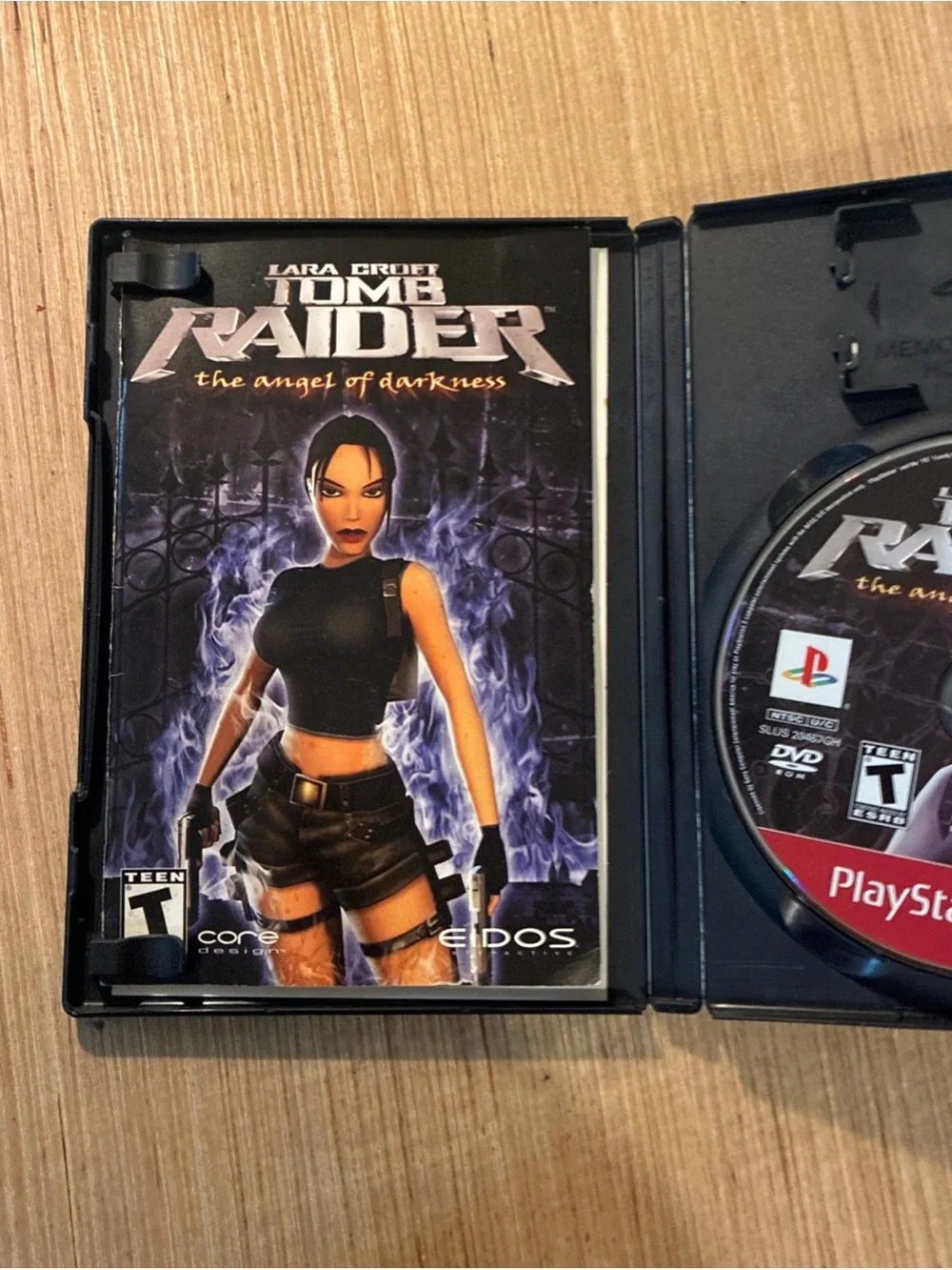 Sony PlayStation 2 Tomb Raider: The Angel of Darkness — with Manual and Case